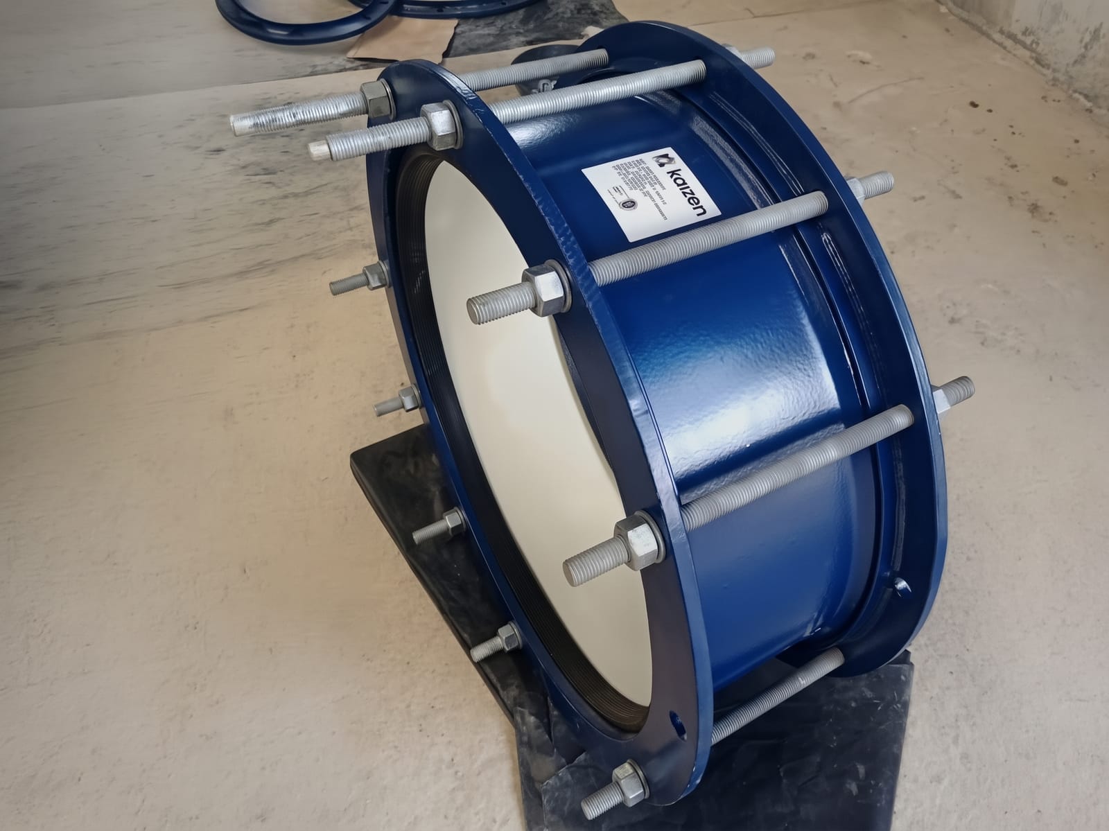 Unión Dresser Kaizen con recubrimiento azul